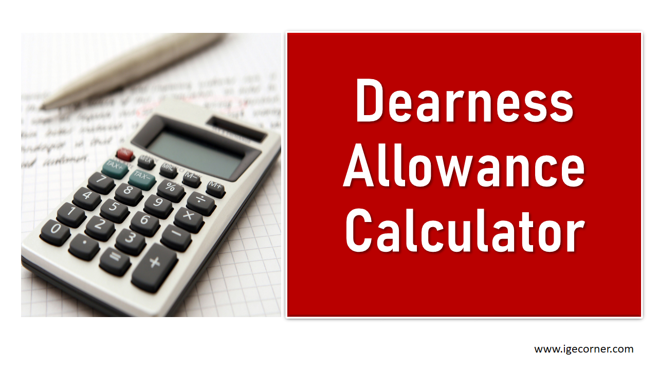 DA from January 2024 Online Calculator
